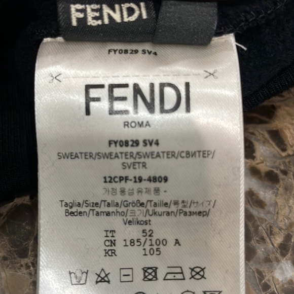 Men’s Fendi Sweatshirt - Picture 7 of 7